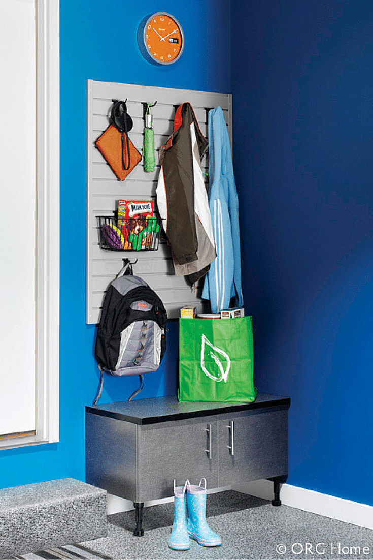 garage entryway storage for boots and bookbags innovate home org columbus and cleveland 