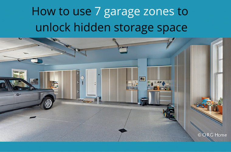 7 Garage Storage Zones to Unlock Hidden Space Innovate Home Org Columbus Ohio #Garage #Cabinetry #GarageCabinetry #GarageOrganizer