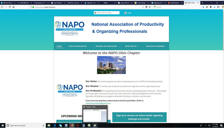 National Association of Professional Organizers In Columbus Ohio | #NAPO #Organizers 
