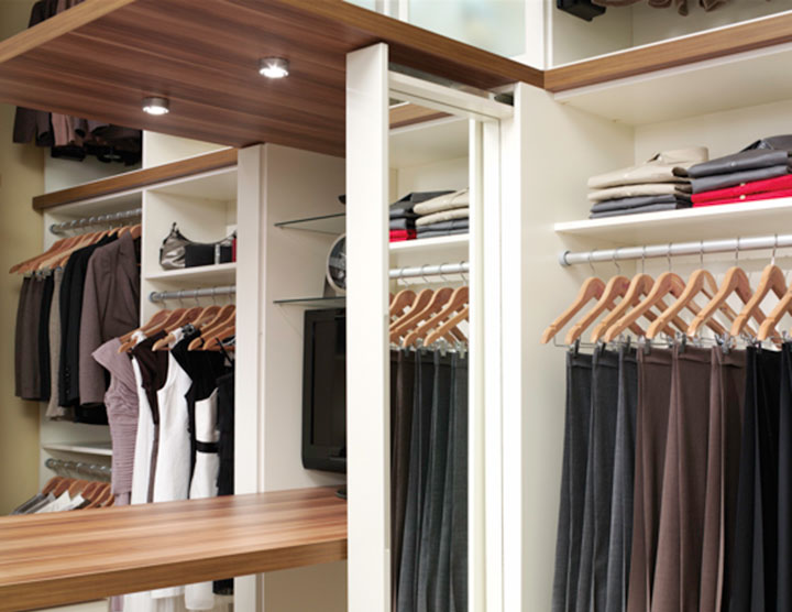 AdvantageFlex, our Line of Bedroom Closets, Organizers and Accessories