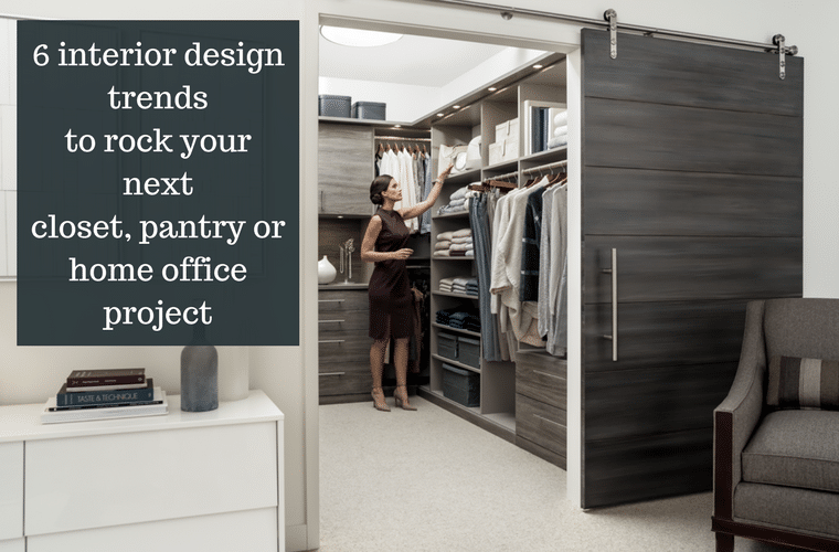 Interior design trends impacting Columbus closet, pantry, home