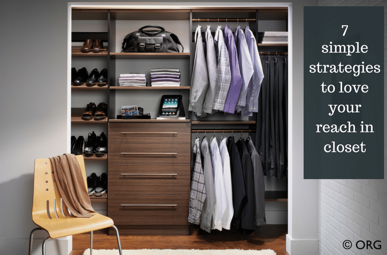 How to Organize a Small Reach-in Closet for Multi-Purpose Storage