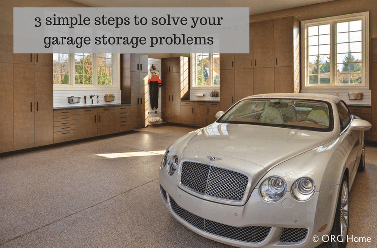 3 simple steps to solve your garage storage problems | Innovate Home Org Columbus Ohio