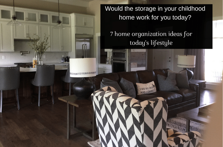 Would the storage in your childhood home work for you today? 7 home organization tips for today's columbus lifestyle - Innovate Home Org