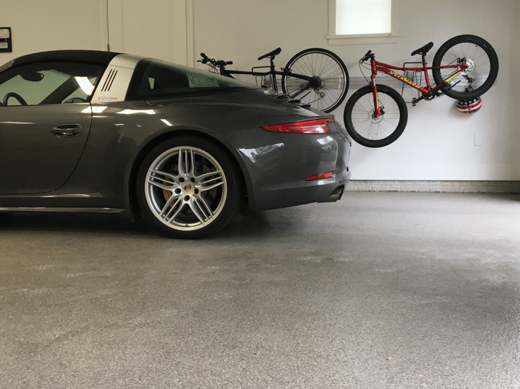 Aluminum storage system in a luxury Columbus Ohio garage | Innovate Home Org