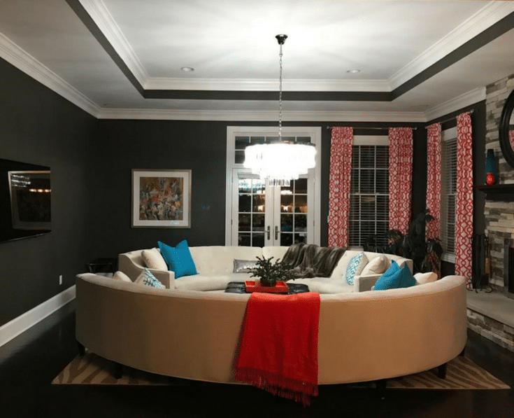 Living Room | Innovate Home Org | Columbus #EntertainmentRoom 