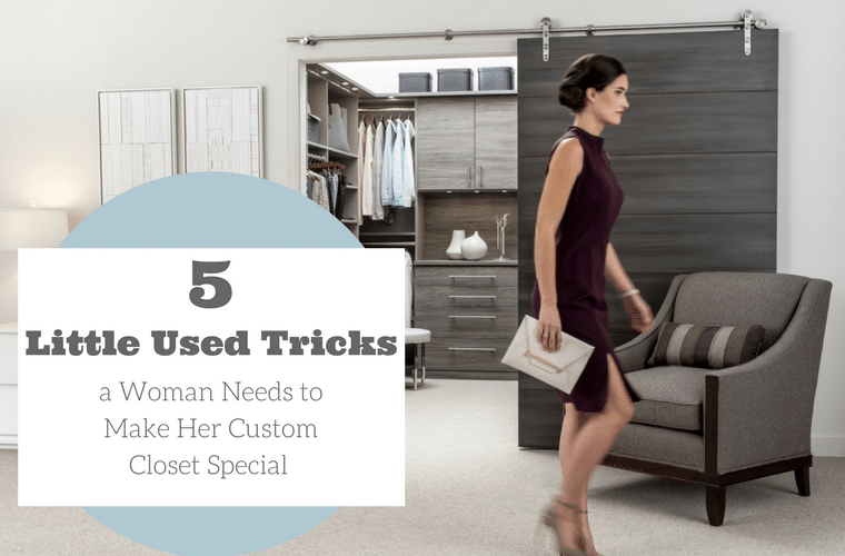 5 Little Used Tricks a Woman Needs to Make Her Custom Closet Special | Innovate Home Org |#CustomeCloset #WalkInCloset #Columbus