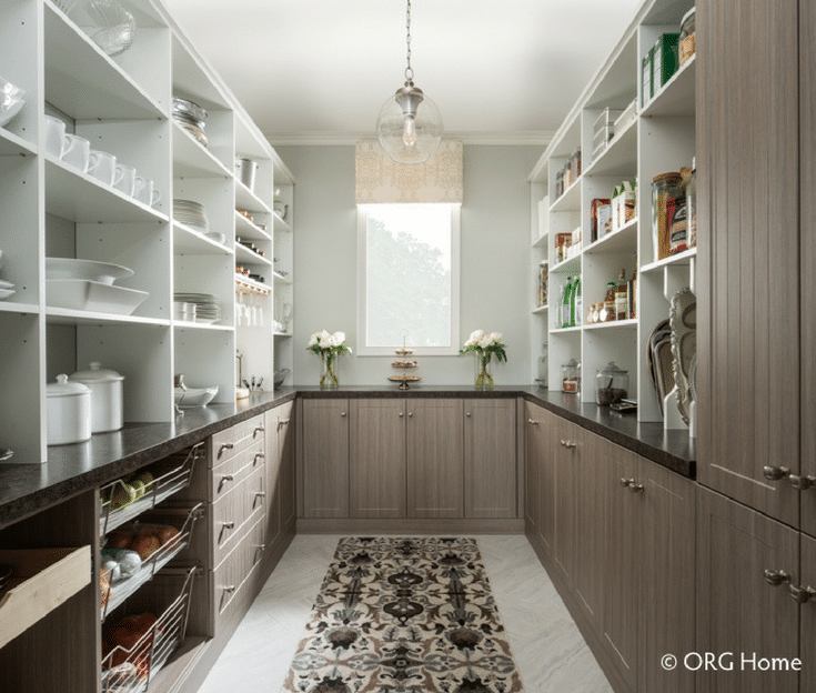 Pantry Shelving Storage | Innovate Home Org | #PantryShelving #DownSizing #DowntownLiving