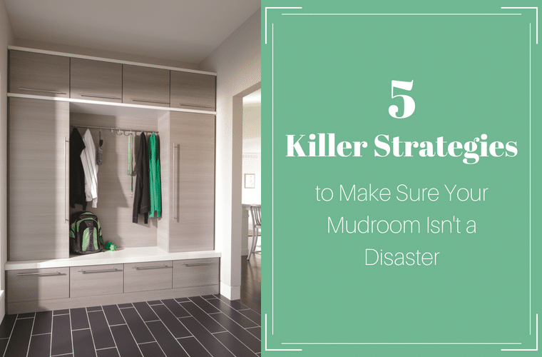 5 Killer Strategies to Make Sure your mudroom isn't a disaster | Innovate Home Org | #MudroomStorage #EntryWay #StoragUnits