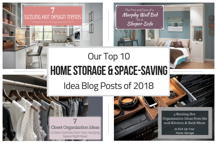 Top 10 home storage and space-saving idea blog posts of 2018 | Innovate Home Org | #StorageTips #OrganizationTips #TopOrganizationIdes #OrganizationIdeas