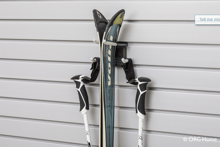 Garage storage ski poles stick storage Columbus ohio | Innovate Home Org | #Garagestorage #Skipoles #Storage #StoringSkipoles