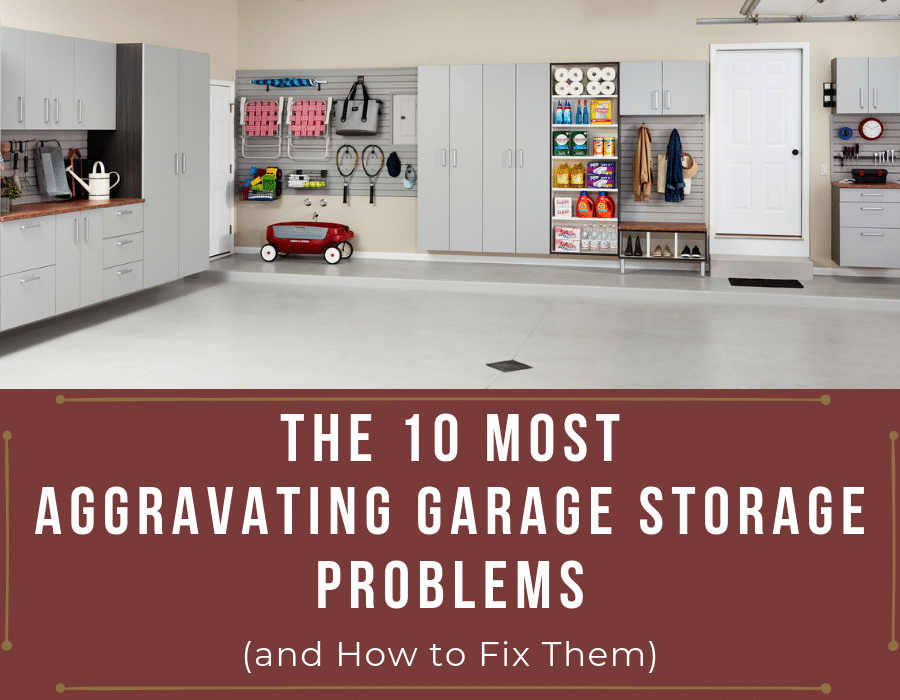 The 10 Most Aggravating Garage Storage Problems | Innovate Home Org | #garagestorage #OrganizeGarage #StorageOrganizer