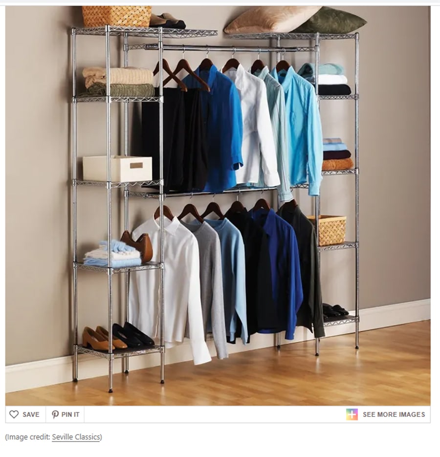 you should DIY a closet system for a renter you can take with you | Innovate Home Org | Columbus, OH | Dublin, OH | #CustomStorage #ClosetOrganization #OrganizationSystems