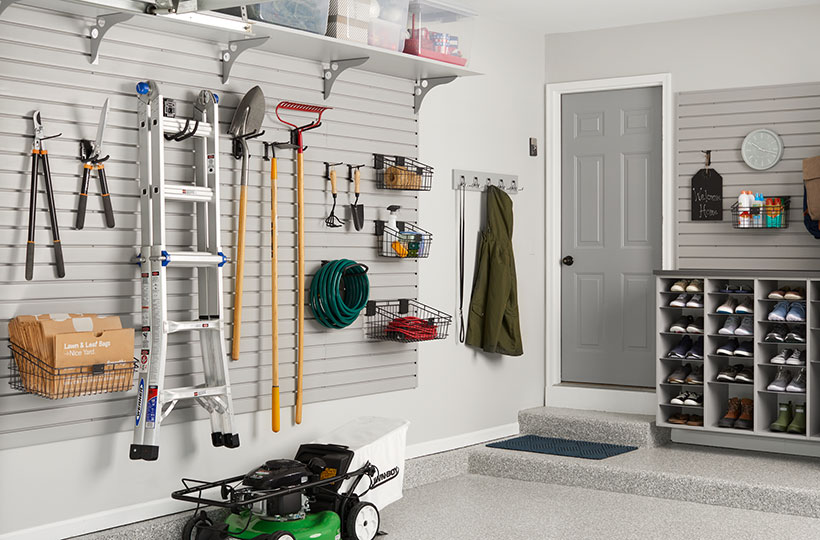 Custom Garage Wall Storage Systems, Accessories, and Installation