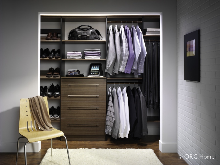 double hanging westerville ohio closet | Innovate Building Solutions | Innovate Home Org | #Reachincloset #closetstorage 