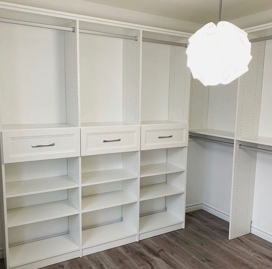 Closet Shelving Layout & Design