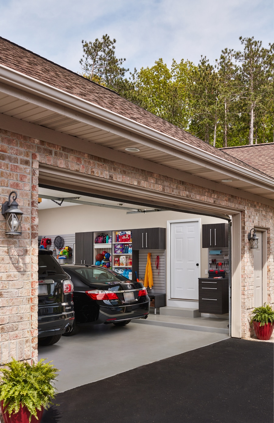 Question 9 curb appeal of garage cabinets Powell Ohio | Innovate Home Org #Garagecabinets #Garagestorage