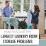 How to Solve the 9 Largest Laundry Room Storage Problems