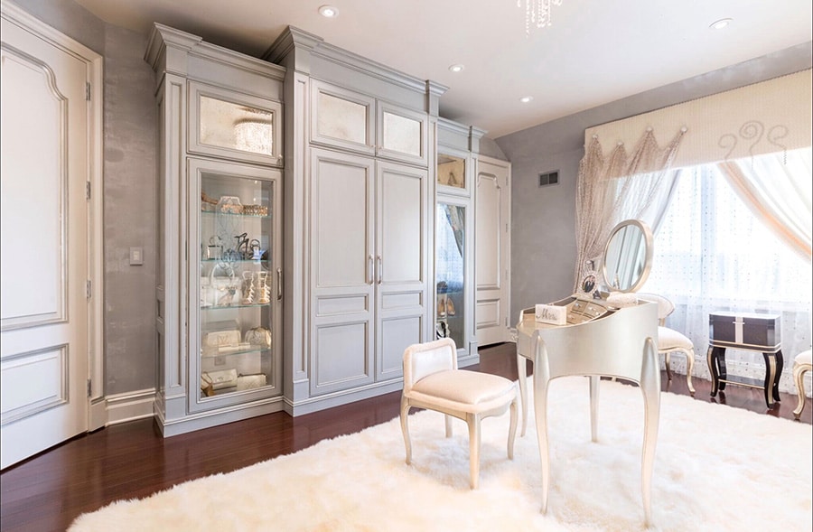 Step 1 a floor to ceiling built in wardrobe credit Patty Miller Boutique Closets and Cabinetry | Innovate Home Org | Dublin, OH | #ClosetSystemDesign #ClosetLayout #Builtinwalkincloset