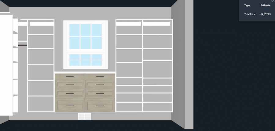 Question 4 3d model columbus cost custom closet design | Innovate Home Org #3dClosetLayout #3dClosetDesign #ClosetLayout