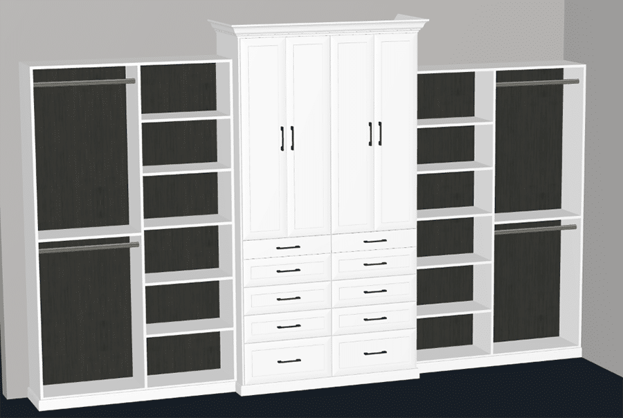 Tip 8 3D worthington ohio custom closet design innovate home org #3DClosetOutline #3DClosetDesign #CustomClosetDesign