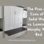 The Pros and Cons of a Solid Wood vs. Laminate Murphy Wall Bed
