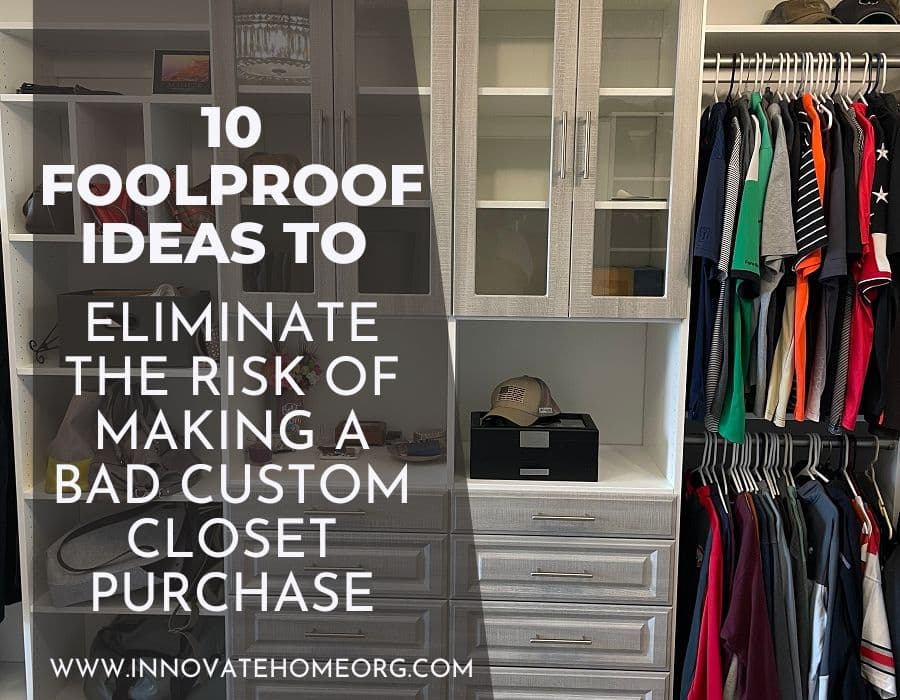 9 Do's and Don'ts Organized Shoe Storage in a Columbus Custom Closet