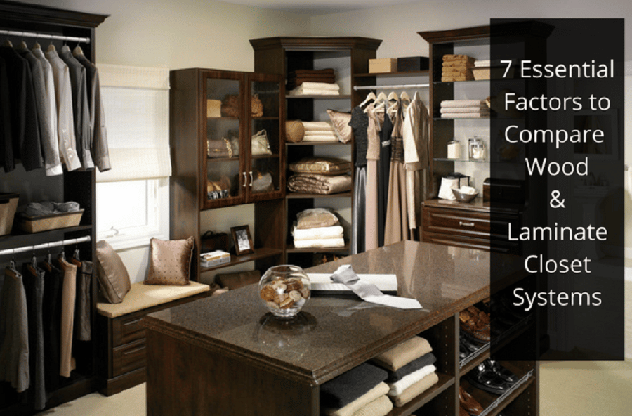 Idea 10 How to Compare Wood vs. Laminate Columbus Custom Closet System | Gahanna, OH | Innovate Home Org #LaminateClosetSystem #WoodClosetSystem #WalkInCloset