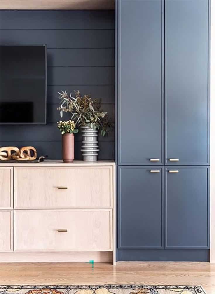 Trend 6 slim shaker cabinetry for Mid Century Modern Look