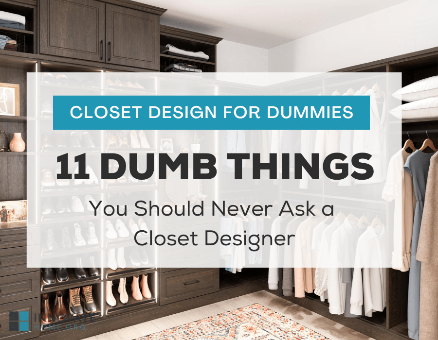 Custom Closet Design for Dummies. Innovate Home Org Columbus Ohio