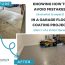 Knowing how to avoid mistakes (and what to expect) in a garage floor coating project (Part 1 of a 2 part series)