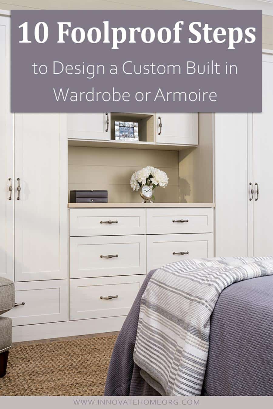 Trick 2 steps build a custom columbus wardrobe | Innovate Home Org | Closet Organization Design | Custom Closet | Wardrobe Closet Design | Upper Arlington Closets