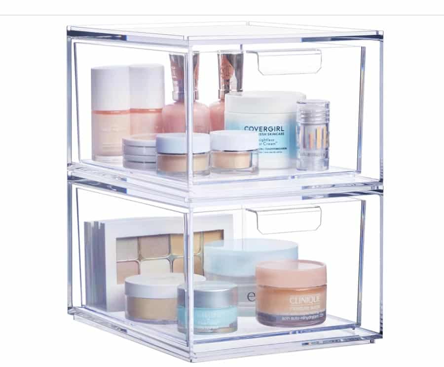 Practical accessories 2 - stackable clear bins | Innovate Home Org | Closet Organization Near Me | Columbus Ohio Storage Solutions
