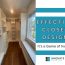 Effective closet design – it’s a game of inches!