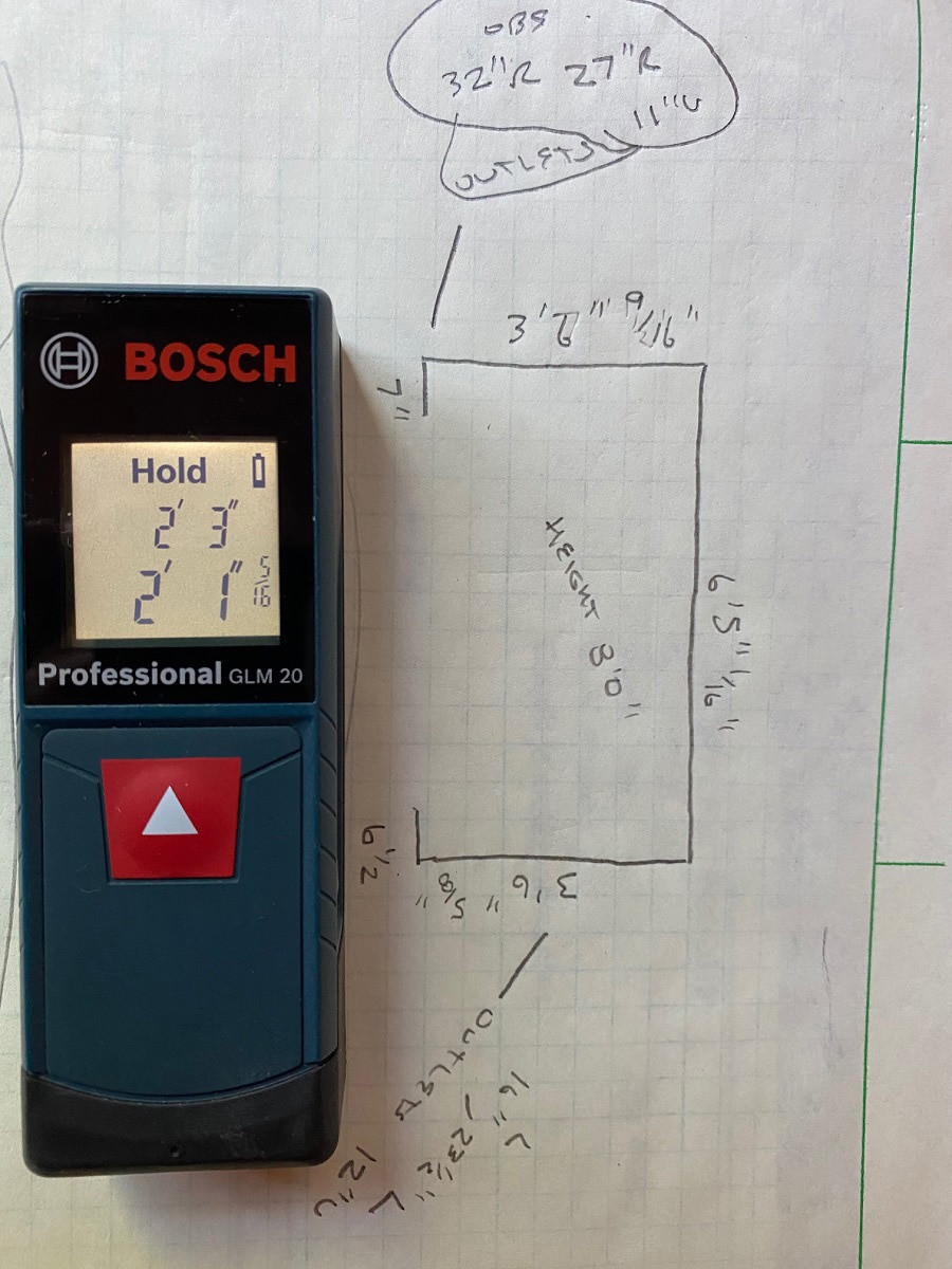Criterion 9 laser closet measuring during drywall - Innovate Home Org, Modern Closet Design, Luxury Home Storage Options, Custom 3D Closet Designs, Home Closet Improvements